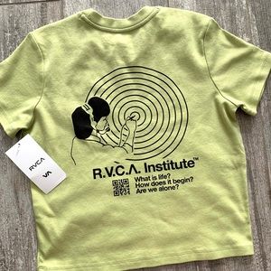 🔥🔥RVCA - INSTITUTE SHORT SLEEVE BABY TEE🔥🔥